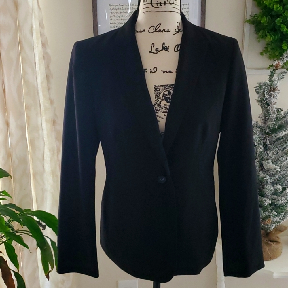 Calvin Klein Black Blazer Sz 6P